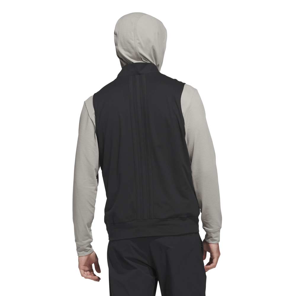 adidas Ultimate365 Tour Full Zip Vest - Black
