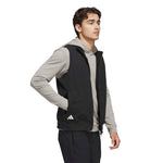 adidas Ultimate365 Tour Full Zip Vest - Black