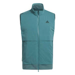 adidas Ultimate365 Tour Frostguard Full Zip Vest - Preloved Teal