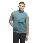 adidas Ultimate365 Tour Frostguard Full Zip Vest - Preloved Teal