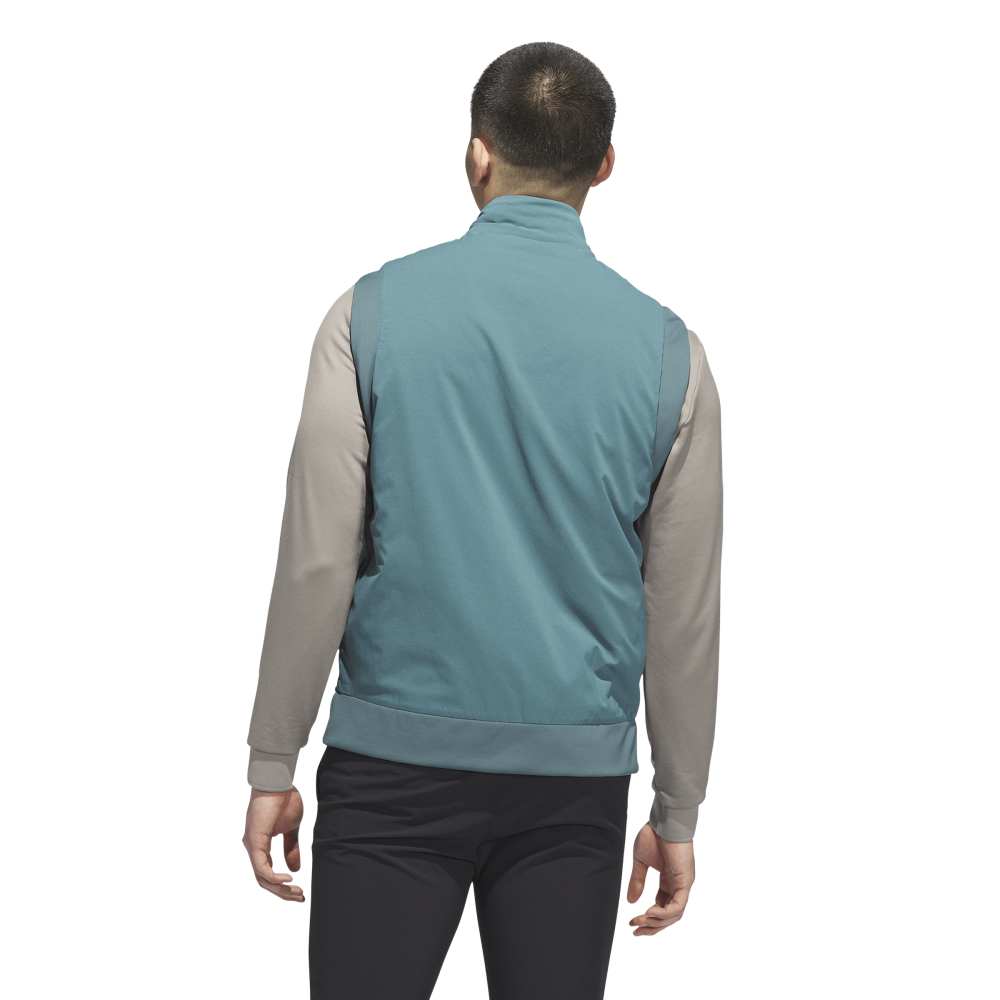adidas Ultimate365 Tour Frostguard Full Zip Vest - Preloved Teal