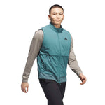 adidas Ultimate365 Tour Frostguard Full Zip Vest - Preloved Teal
