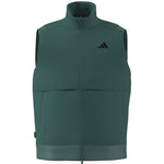 adidas Ultimate365 Tour Frostguard Full Zip Vest - Preloved Teal