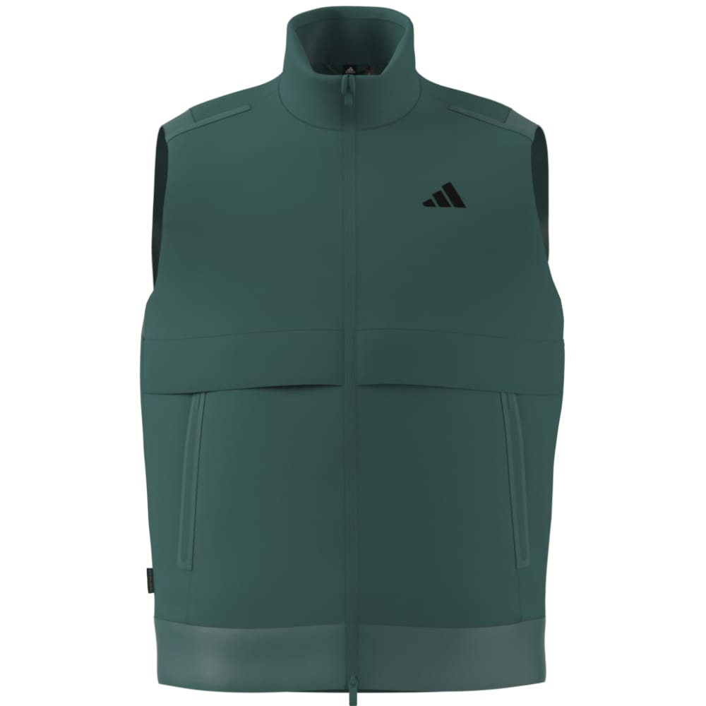 adidas Ultimate365 Tour Frostguard Full Zip Vest - Preloved Teal