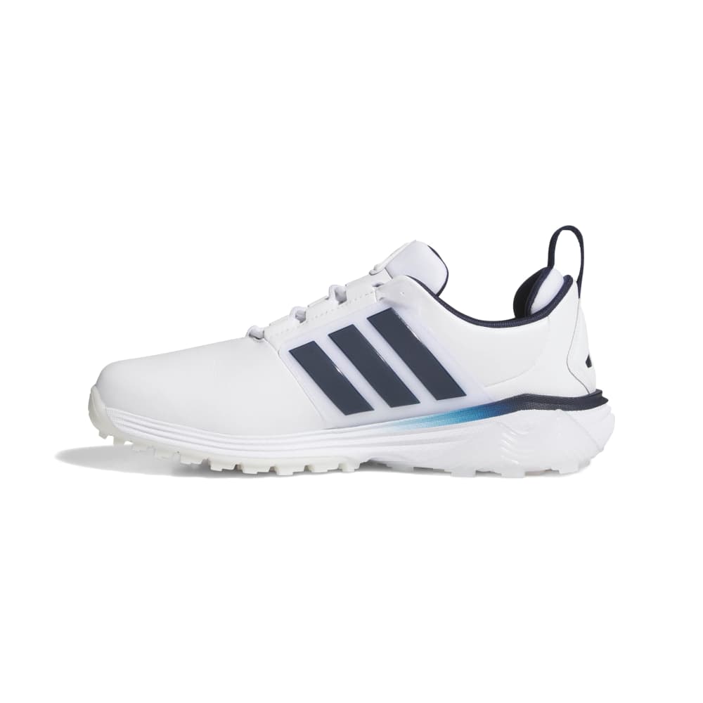 adidas Mens Adipower 26 Spikeless Golf Shoes - White/Collegiate Navy/Lucid Orange