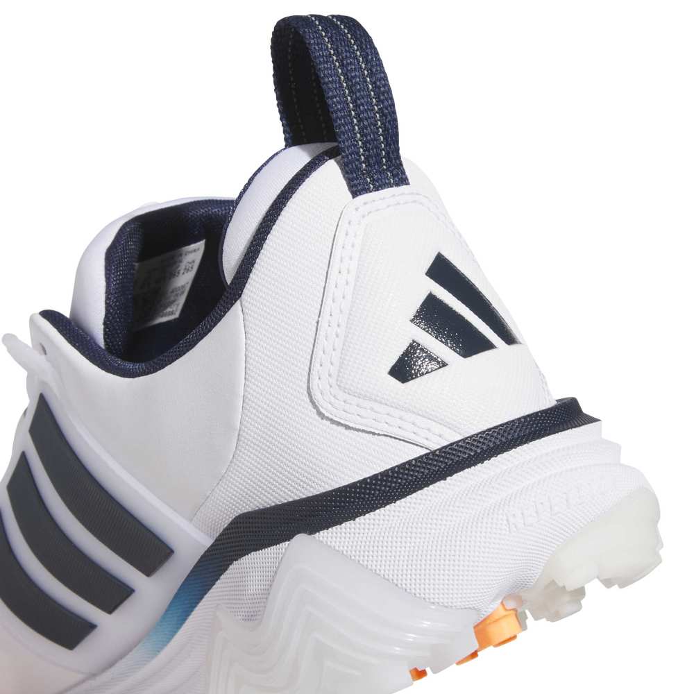 adidas Mens Adipower 26 Spikeless Golf Shoes - White/Collegiate Navy/Lucid Orange