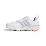 adidas Mens Adipower 26 Golf Shoes - White/Silver Metallic/Halo Silver