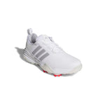 adidas Mens Adipower 26 Golf Shoes - White/Silver Metallic/Halo Silver
