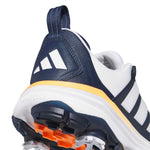 adidas Mens Adipower 26 Golf Shoes - White/Collegiate Navy/Lucid Orange