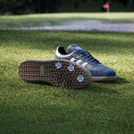 adidas Mens Samba Spikeless Golf Shoes Night Indigo/Ftwr White/Bluebird