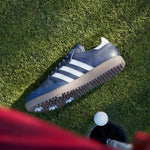 adidas Mens Samba Spikeless Golf Shoes Night Indigo/Ftwr White/Bluebird