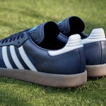 adidas Mens Samba Spikeless Golf Shoes Night Indigo/Ftwr White/Bluebird