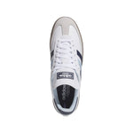 adidas Mens Samba Spikeless Golf Shoes Ftwr White/Night Indigo/Clear Sky