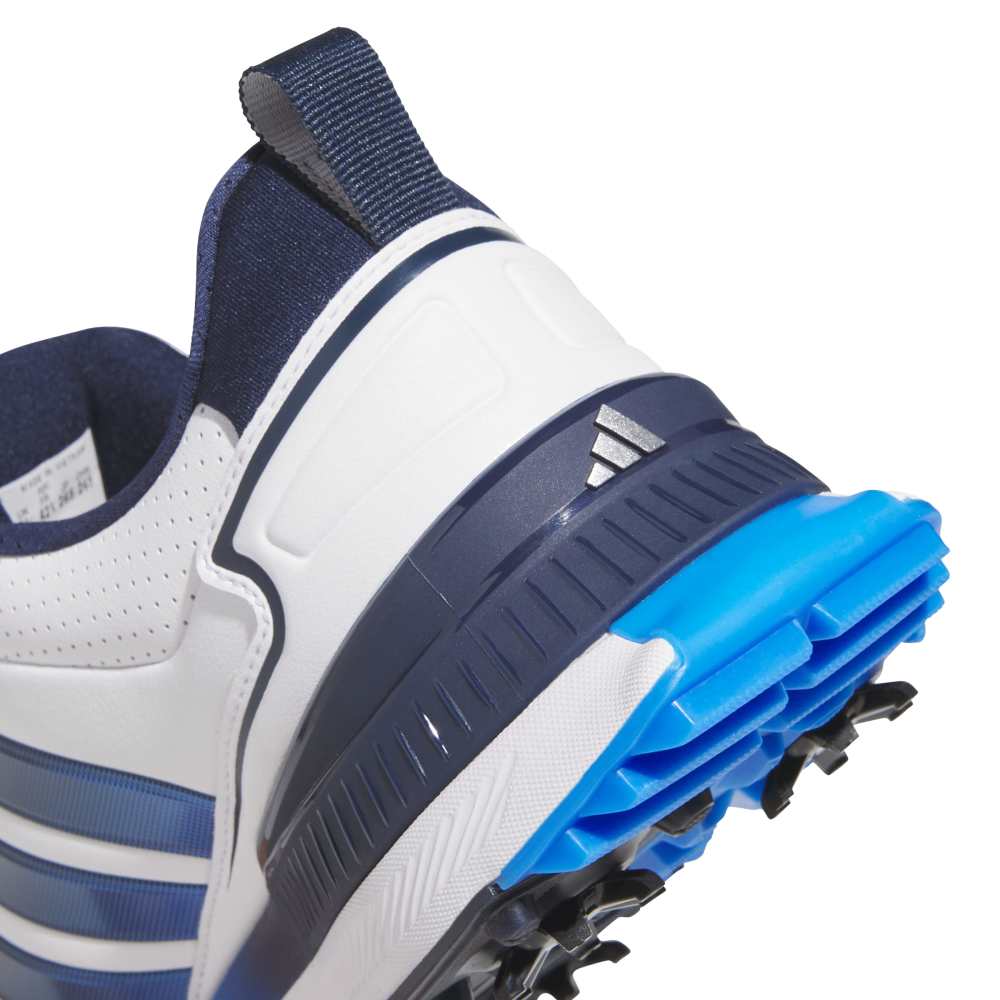 adidas Mens R2C 26 Golf Shoes White/Collegiate Navy/Lucid Ray Blue