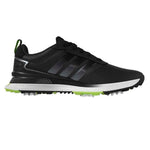 adidas Mens R2C 26 Spiked Golf Shoes Core Black/Iron Metallic/Lucid Lemon JQ0903