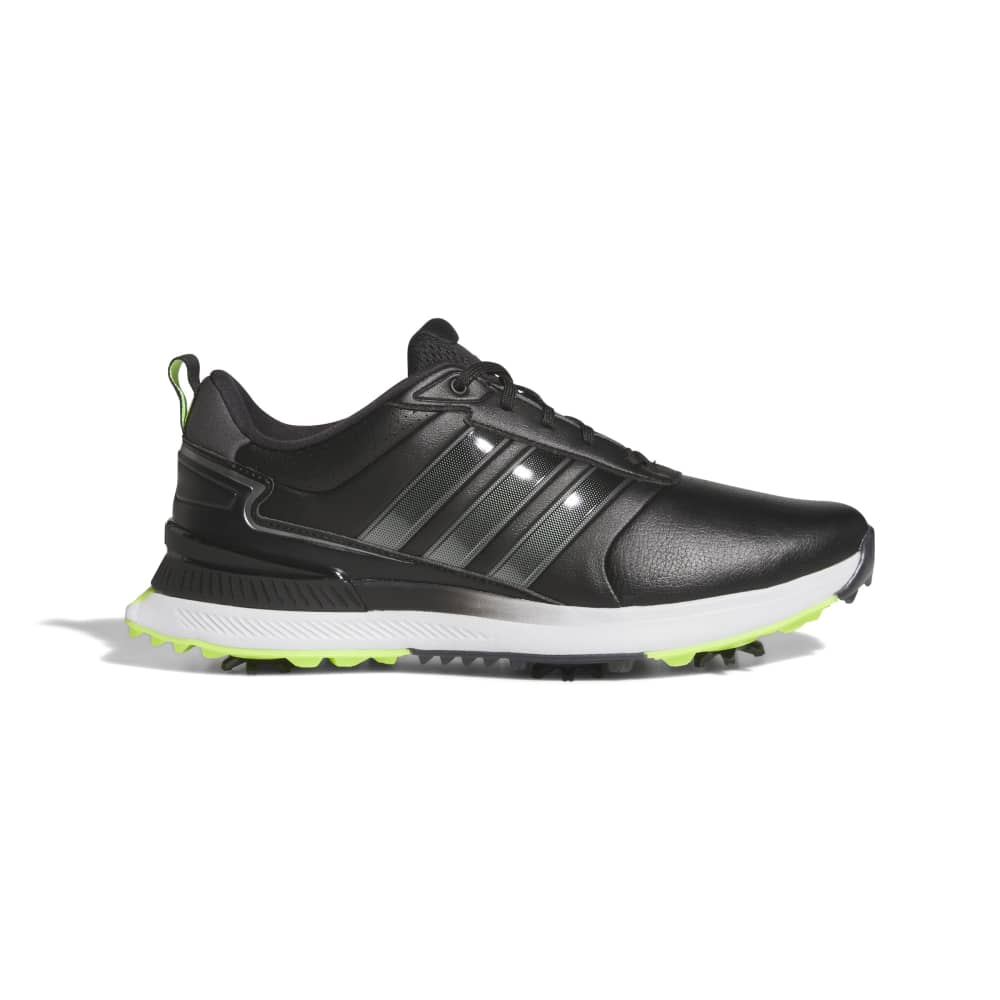 adidas Mens R2C CBLACK/IRONMT/LUCLEM Golf Shoes Black/Iron/Lucid Lemon