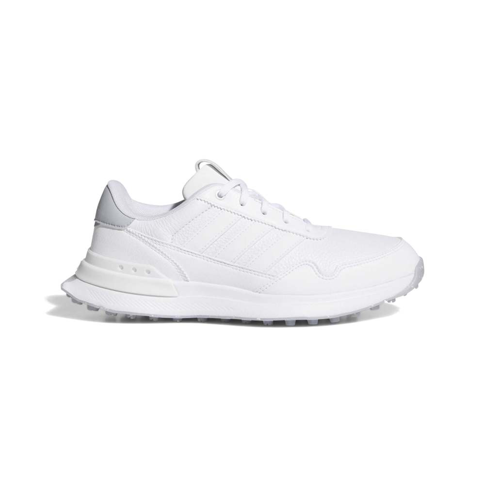 adidas Ladies S2G 26 Leather Spikeless Golf Shoes White/White/Silver