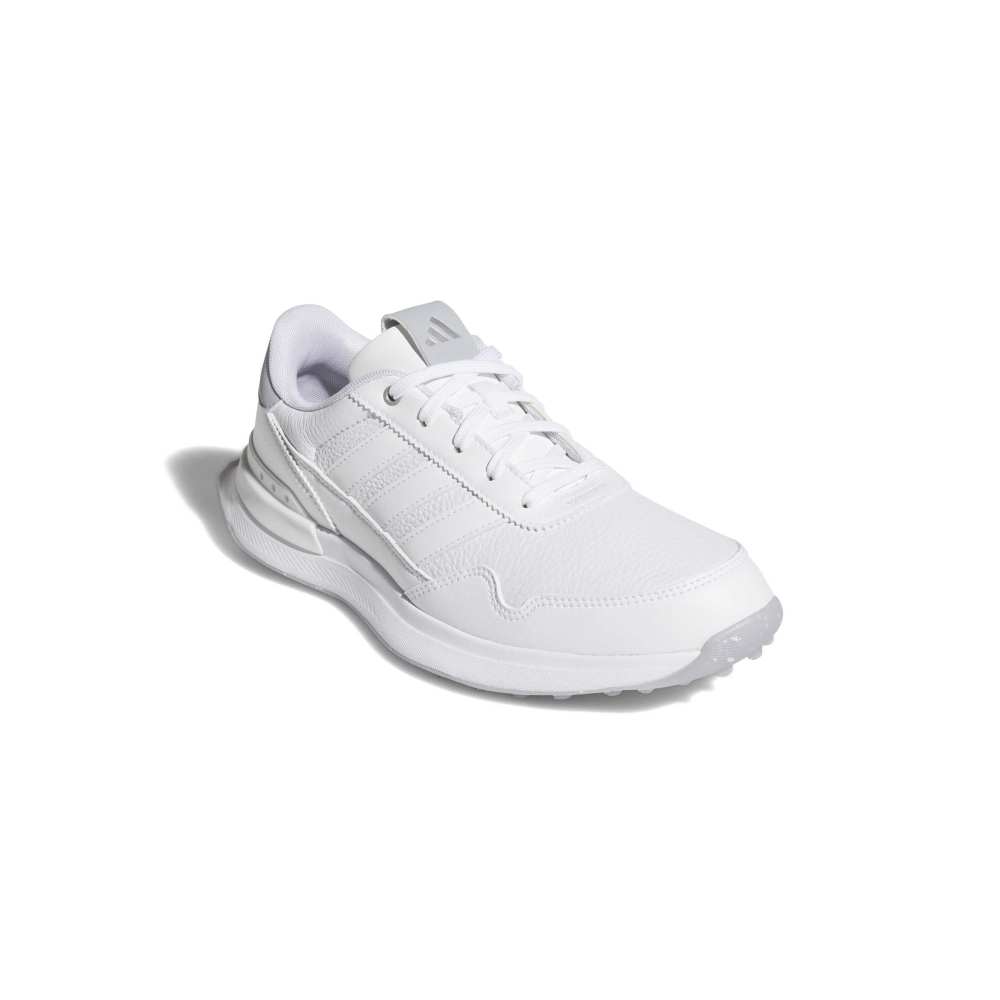 adidas Ladies S2G 26 Leather Spikeless Golf Shoes White/White/Silver