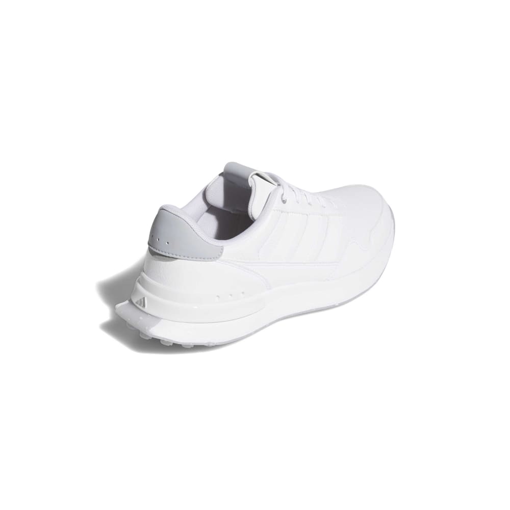 adidas Ladies S2G 26 Leather Spikeless Golf Shoes White/White/Silver