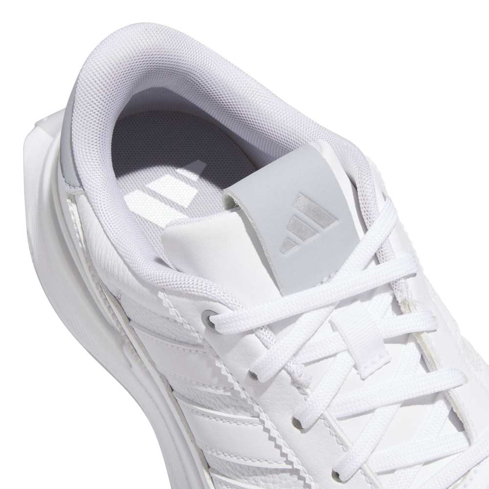 adidas Ladies S2G 26 Leather Spikeless Golf Shoes White/White/Silver