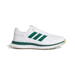 adidas Mens S2G 26 Leather Spikeless Golf Shoes - White/Collegiate Green/Gum