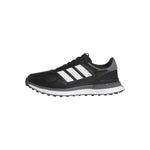 adidas Mens S2G 26 LEATHER SPIKELESS GOLF SHOES Core Black/Ftwr White/Grey Four