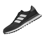 adidas Mens S2G 26 LEATHER SPIKELESS GOLF SHOES Core Black/Ftwr White/Grey Four