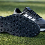 adidas Mens S2G 26 LEATHER SPIKELESS GOLF SHOES Core Black/Ftwr White/Grey Four