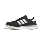 adidas Ladies S2G 26 Textile Spikeless Golf Shoes - Core Black/White/Wonder Sage UK 5