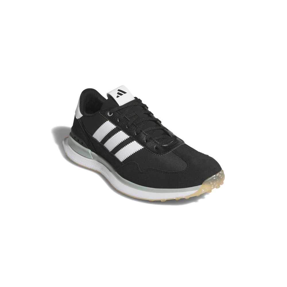 adidas Ladies S2G 26 Textile Spikeless Golf Shoes - Core Black/White/Wonder Sage UK 5