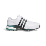adidas Mens TOUR 360 24 Golf Shoes Shoes White/Black/Aurora Ivy