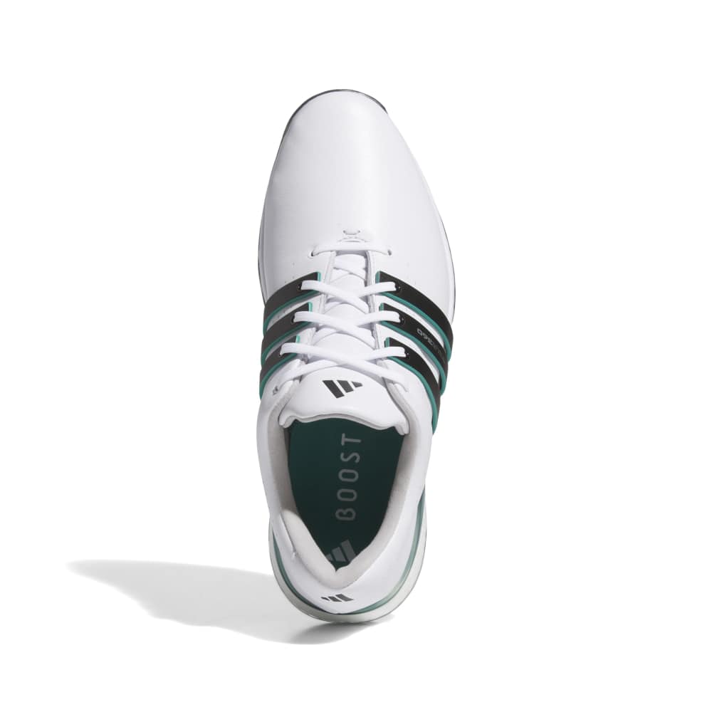 adidas Mens TOUR 360 24 Golf Shoes Shoes White/Black/Aurora Ivy