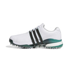 adidas Mens TOUR 360 24 Golf Shoes Shoes White/Black/Aurora Ivy