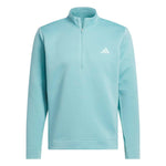 adidas ULTIMATE365 DWR Textured Quarter ZIP Sweatshirt - Mint