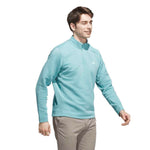 adidas ULTIMATE365 DWR Textured Quarter ZIP Sweatshirt - Mint