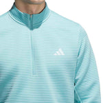 adidas ULTIMATE365 DWR Textured Quarter ZIP Sweatshirt - Mint
