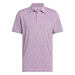 adidas Ultimate365 Mini Bunker Polo Shirt Powder Plum