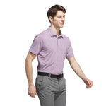 adidas Ultimate365 Mini Bunker Polo Shirt Powder Plum
