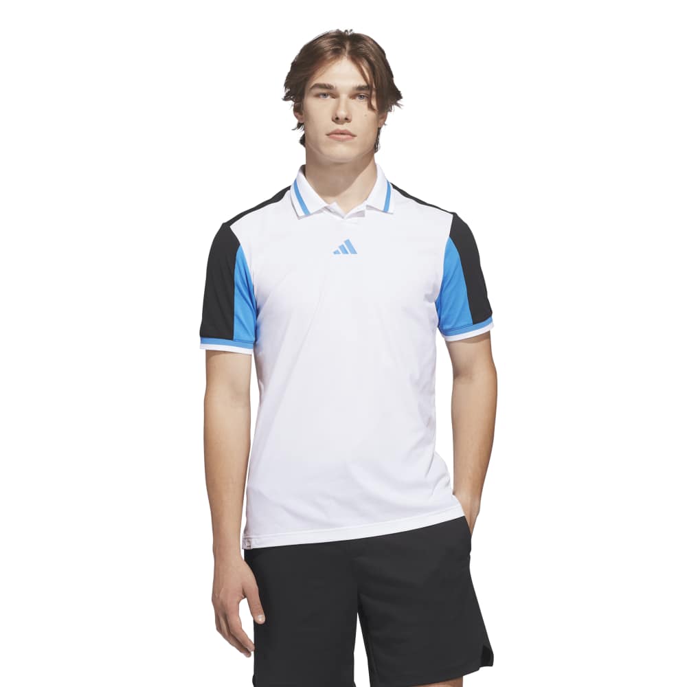 adidas Go-To Twist Golf Polo Shirt - White | JY5422