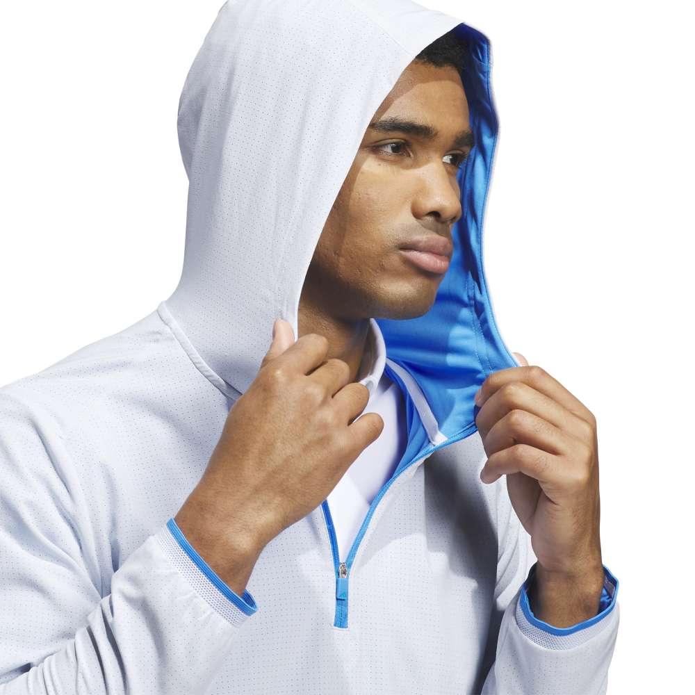 adidas Ultimate365 Golf Anorak Jacket - Crystal Sky | JZ0542