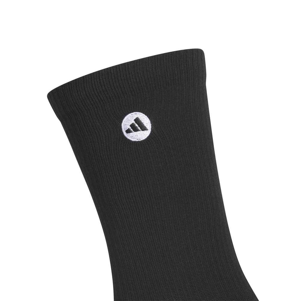 adidas Performance Crew Golf Socks Black JZ2980
