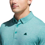 adidas Go-to Rise Print Polo Shirt Pure Teal