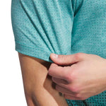 adidas Go-to Rise Print Polo Shirt Pure Teal