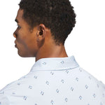 adidas Ultimate365 Escape Print Golf Polo - Crystal Sky | KB1375