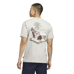 adidas Golf Chip Shot Graphic T-Shirt - Wonder Alumina | KB2415