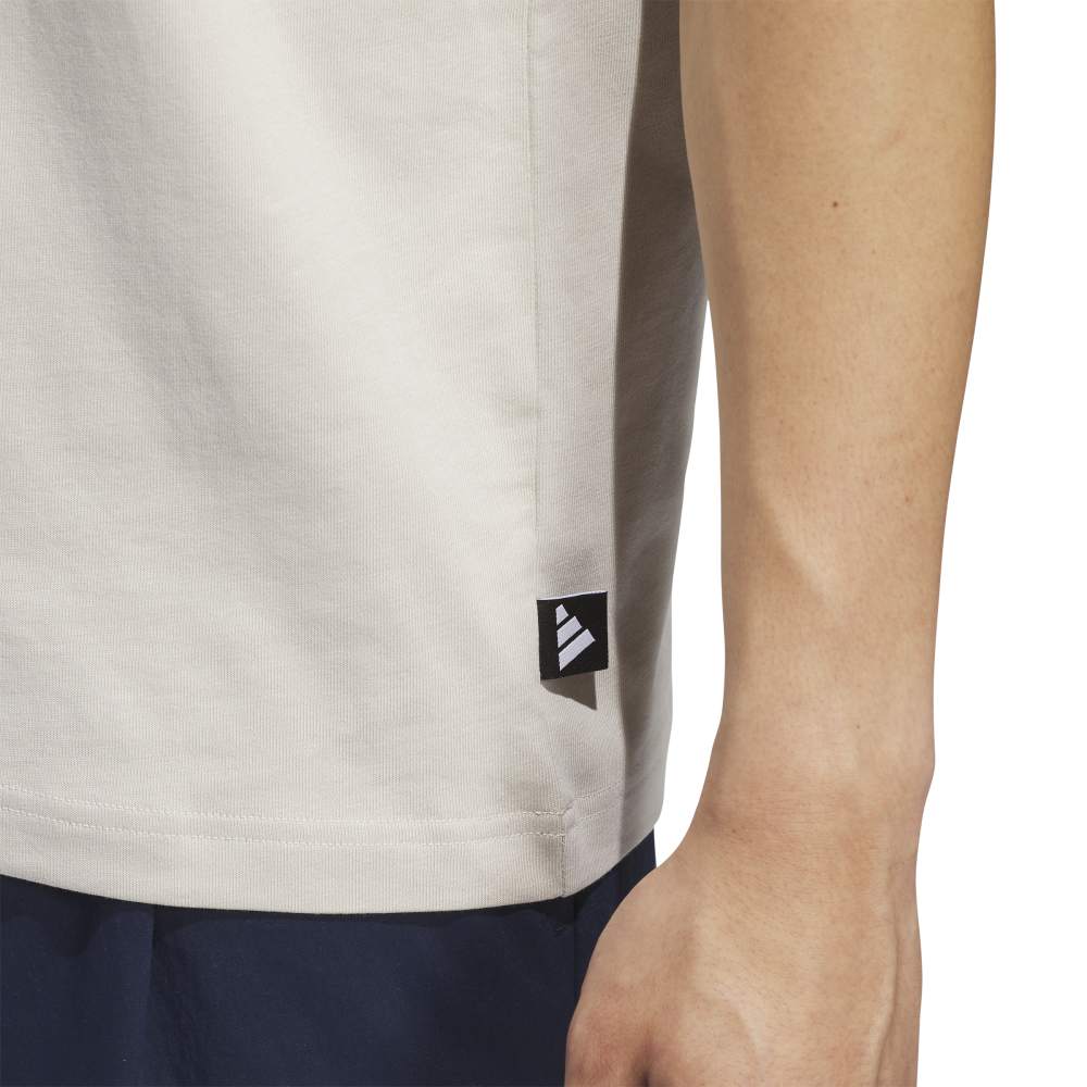 adidas Golf Chip Shot Graphic T-Shirt - Wonder Alumina | KB2415