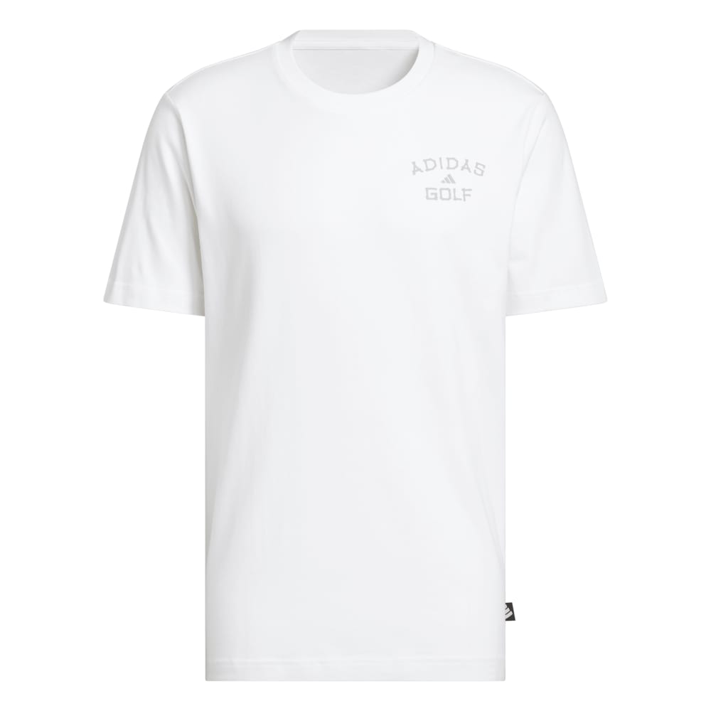 adidas Golf Chip Shot Graphic T-Shirt - White | KB2416