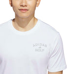 adidas Golf Chip Shot Graphic T-Shirt - White | KB2416