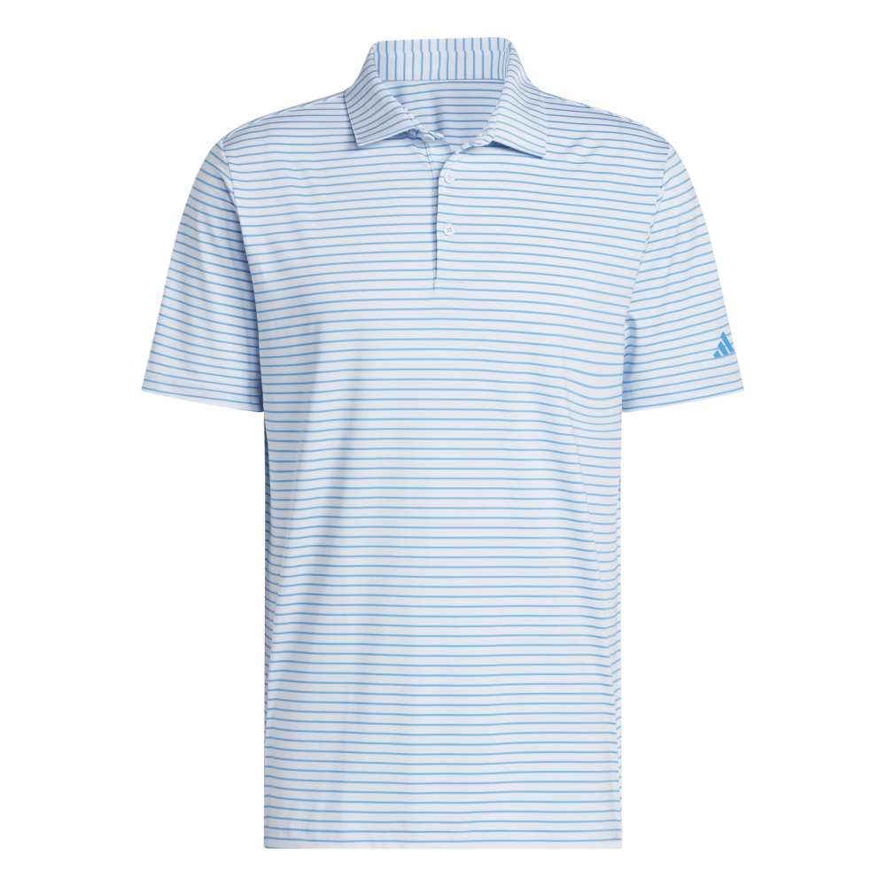 adidas Performance Two-Colour Golf Polo - Crystal Sky | KB6790