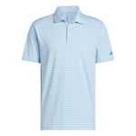 adidas Performance Two-Colour Golf Polo - Crystal Sky | KB6790